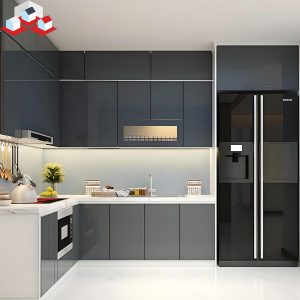 Tủ bếp Acrylic Đẹp Mã TB-07