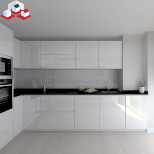 Tủ bếp Acrylic Đẹp Mã TB-09