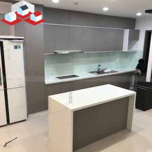 Tủ Bếp MDF phủ Acrylic Mã TB-103