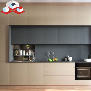 Tủ bếp MDF phủ Acrylic Mã TB-111