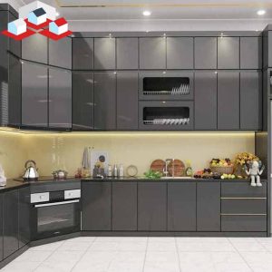 Tủ bếp MDF phủ Acrylic Mã TB-114