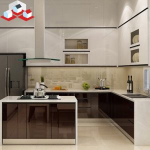 Tủ bếp Gỗ MDF Đẹp Mã TB-32