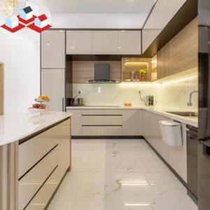 Tủ bếp Gỗ MDF Đẹp Mã TB-45