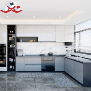 Tủ bếp Gỗ MDF Đẹp Mã TB-50