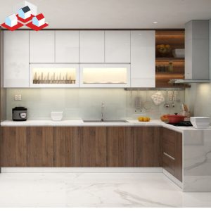 Tủ bếp Gỗ MDF Đẹp Mã TB-57
