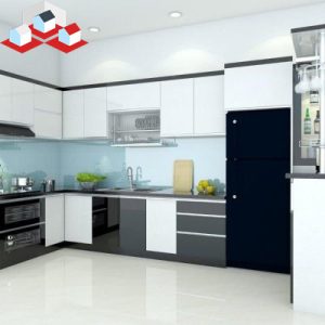 Tủ Bếp MDF phủ Acrylic Mã TB-91