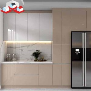 Tủ Bếp MDF phủ Acrylic Mã TB-97