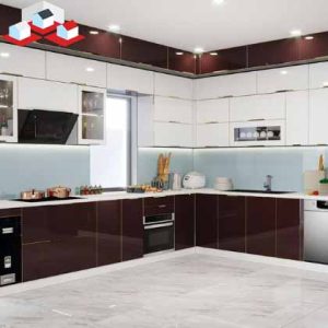 Tủ Bếp MDF phủ Acrylic Mã TB-99