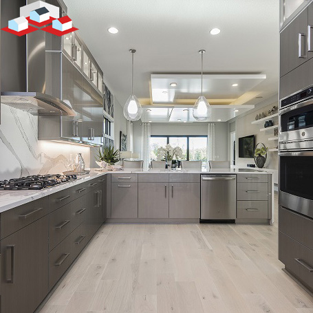 47+ tủ bếp Acrylic màu xám đẹp đón đầu xu hướng