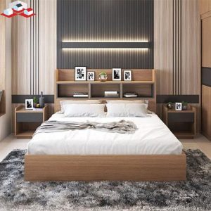 Giường Ngủ MDF Kháng Ẩm Mã GN-59