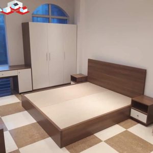 Giường Ngủ MDF Mộc Ba Thanh Mã GN-73
