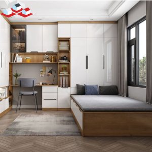 Giường Ngủ MDF Mộc Ba Thanh Mã GN-75