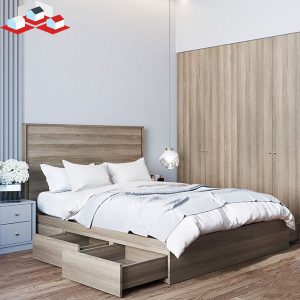 Giường Ngủ MDF Mộc Ba Thanh Mã GN-78