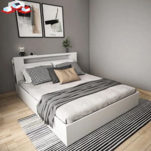 Giường Ngủ MDF Mộc Ba Thanh Mã GN-83