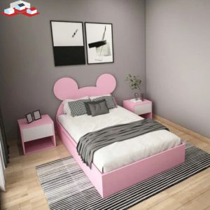 Giường Ngủ MDF Mộc Ba Thanh Mã GN-88