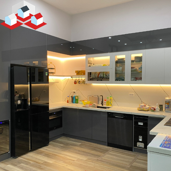 Thiết Kế Thi Công Tủ Bếp Tại Quận 3 Hiện Đại Tiết Kiệm Chi Phí
